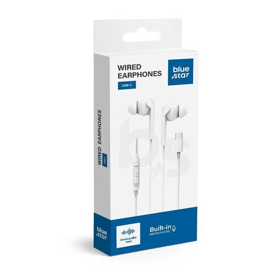 Blue Star Wired 3.5mm Earphones