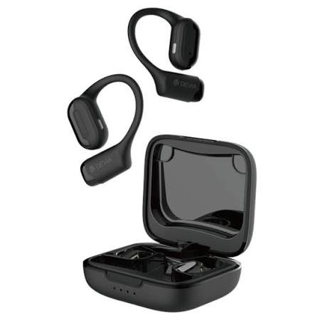 DEVIA OWS Pro1 Open Wireless Earbuds – Open-Ear Bluetooth 5.3 Headset with ENC & 40-Hour Battery