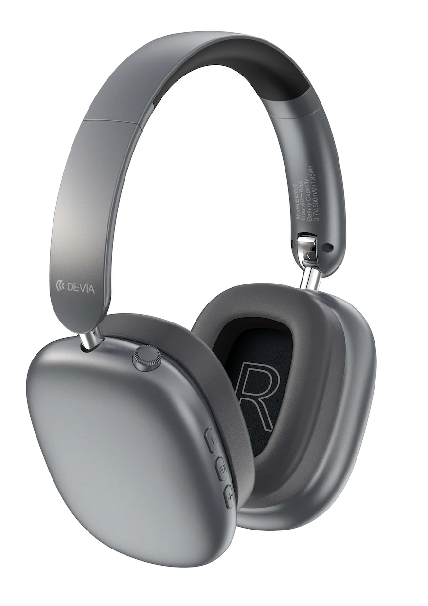 Devia EarBass Pro 2 ANC Wireless Headphones – Bluetooth 5.3, 45H Battery Life