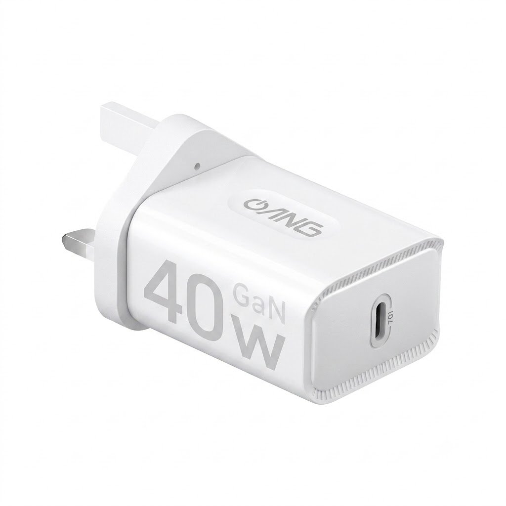 ANG PD40W TCS40 USB-C Fast Wall Charger – 40W Power Delivery UK Plug