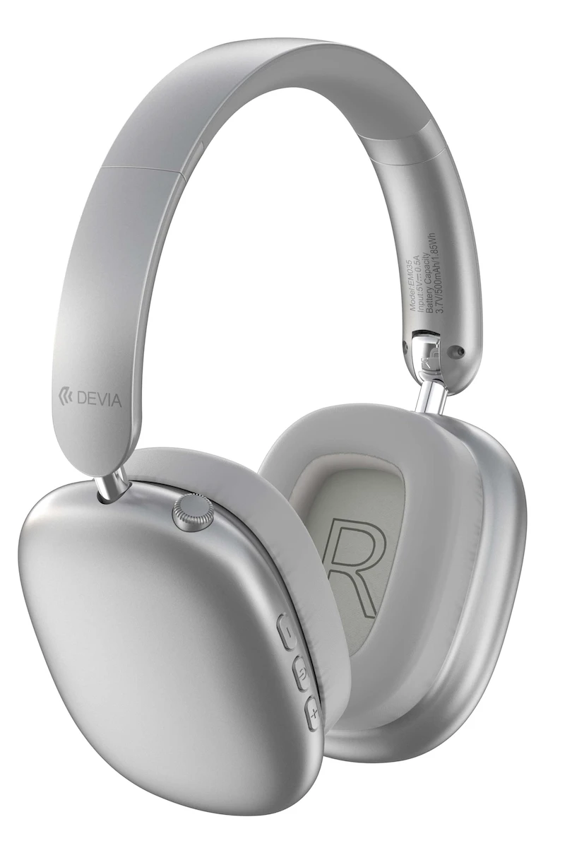 Devia EarBass Pro 2 ANC Wireless Headphones – Bluetooth 5.3, 45H Battery Life