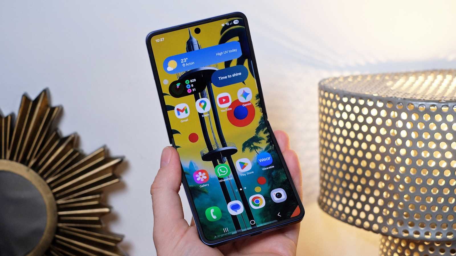 Samsung Galaxy Z Flip 7 review: More screen, more battery but something's  missing