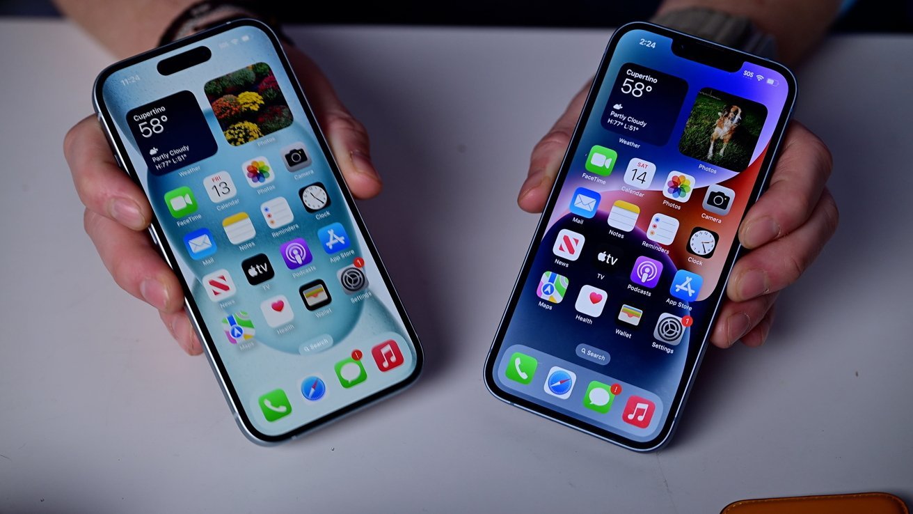 Comparing the iPhone 15 to the iPhone 14