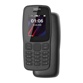 Nokia 106 Dual SIM Mobile Phone – Long Battery Life, FM Radio & Torch
