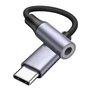 ANG Plug & Play CO-02 USB-C to 3.5mm Audio Adapter – DAC Headphone Converter