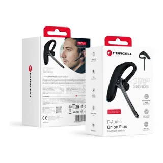 Forcell Wireless mono headset (ENC, Multipoint, BT 6.0 + EDR, 170mah) FORCELL Orion Plus Black