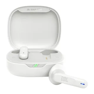 JBL True Wireless Earbuds with Deep Bass & IP54 White