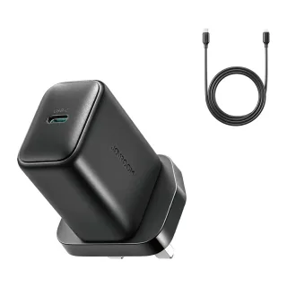 Joyroom 25W PD/PPS Wall Charger with USB-C Cable Black