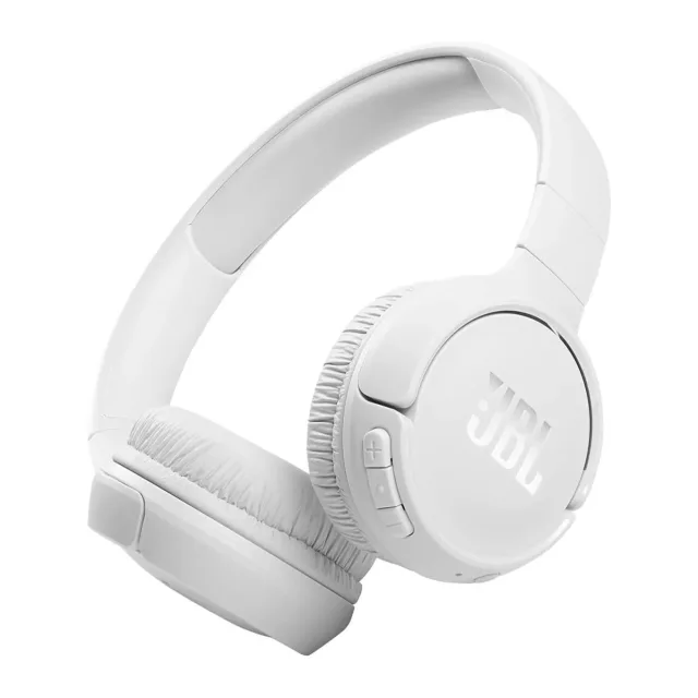 JBL Tune 510BT Wireless On-Ear Bluetooth Headphones – 40-Hour Battery Life White