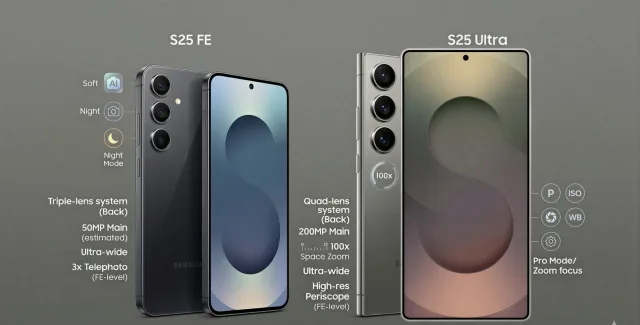 iPhone vs Samsung comparison