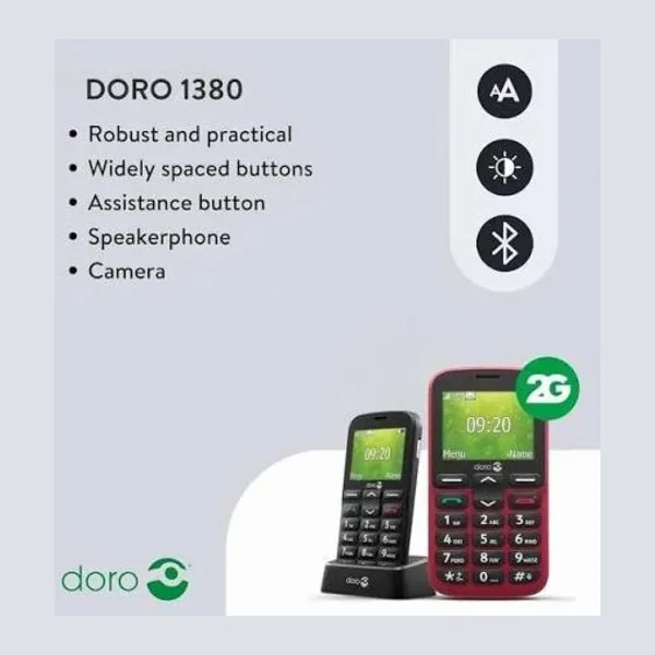 Dell Doro 1380 Dual SIM Mobile Phone