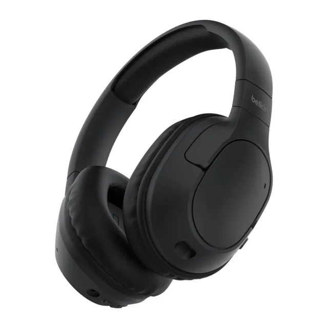 Baseus Belkin SoundForm Surround Wireless Over-Ear Headphones Black
