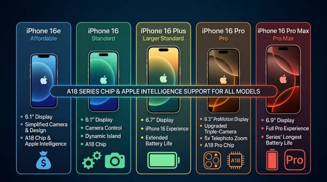iPhone 16 Series Comparison: Which Model Should You Buy?