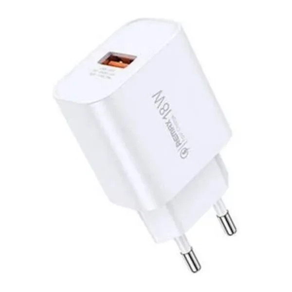 Remax Kiddy RP-U119 18W 1-Port USB Fast Charger – QC 3.0 EU Plug