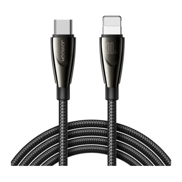 S-A28 3A 30W Fast Charging Data Cable (Type c/Lighting/PD/CC) 1M/2M – Type-C to Lightning 30W, 2m
