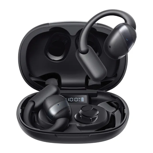 Joyroom Open-Ear TWS Wireless Earbuds with Bluetooth 5.4 Black
