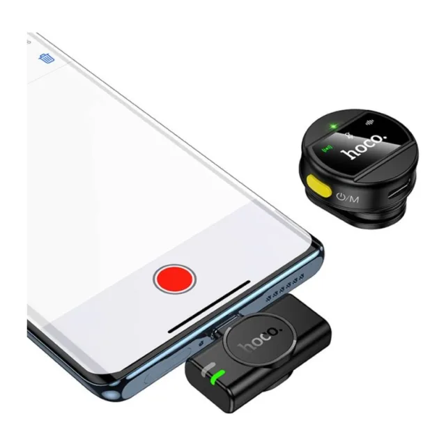 HOCO L21 Magnetic Wireless Lavalier Microphone USB-C (aka 'L21 Charm' / 'L21 ENC Wireless Microphone')