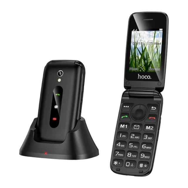 Hoco BABA 4G Flip Phone Black