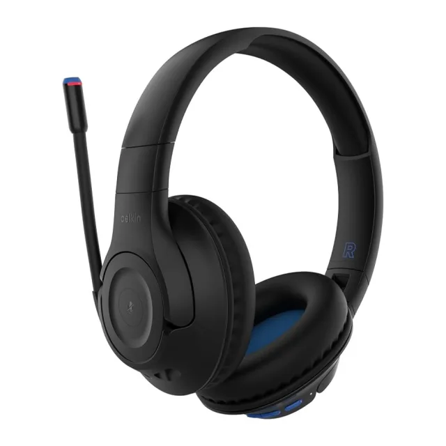 Belkin SoundForm™ Inspire Wireless Over-Ear Headset for Kids (Type-C) Black