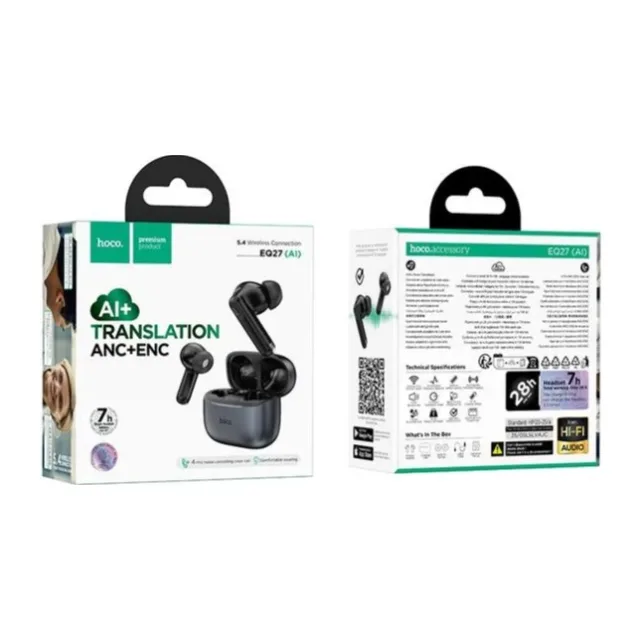 Hoco TWS Earbuds with ANC, ENC & AI Translation