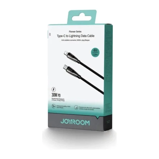 S-A28 3A 30W Fast Charging Data Cable (Type c/Lighting/PD/CC) 1M/2M – Type-C to Lightning 30W, 2m