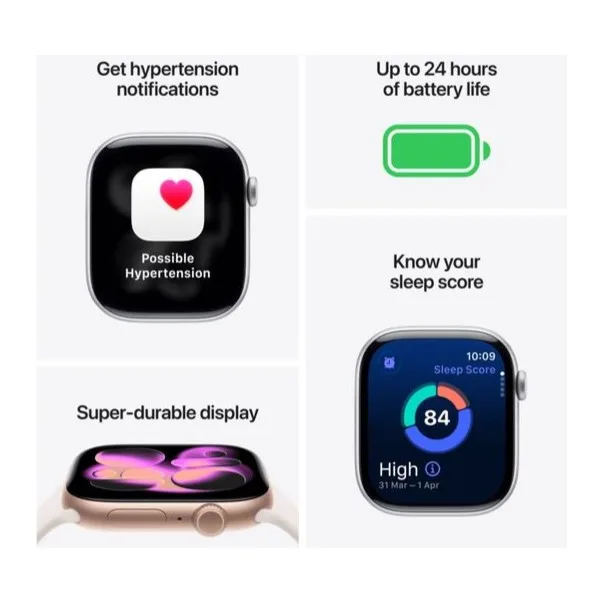 Apple Watch Series 11 42mm Rose Gold Aluminium Case S/M GPS