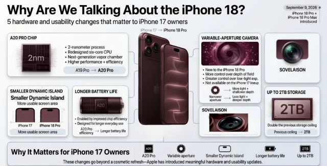Why Are We Talking About the iPhone 18?