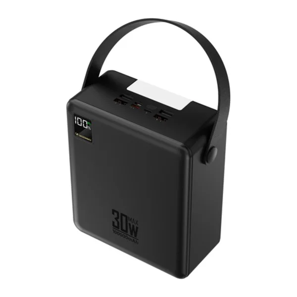 Wozinsky Powerbank Wozinsky W8-B 100000mAh 30W z latarką (4x USB-A, 1x USB-C variant per